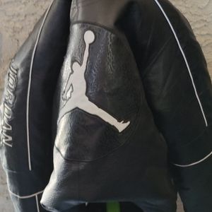 Boy's or Girls Jordan leather flight jacket